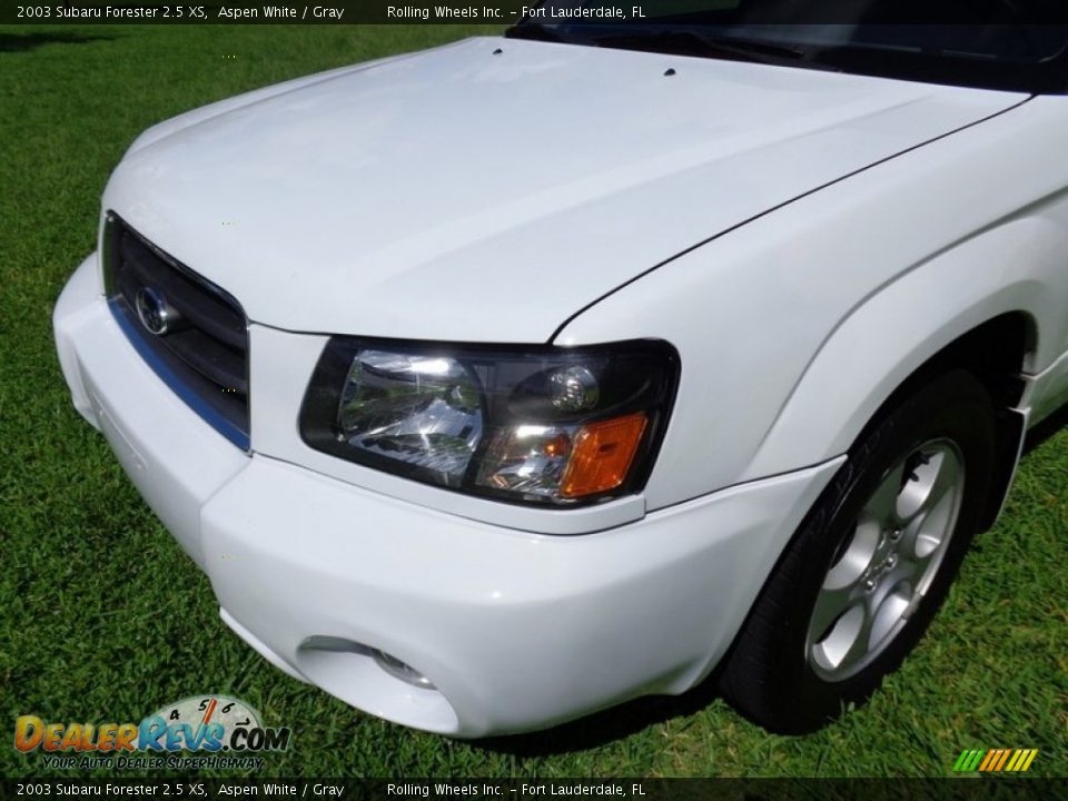 2003 Subaru Forester 2.5 XS Aspen White / Gray Photo #25