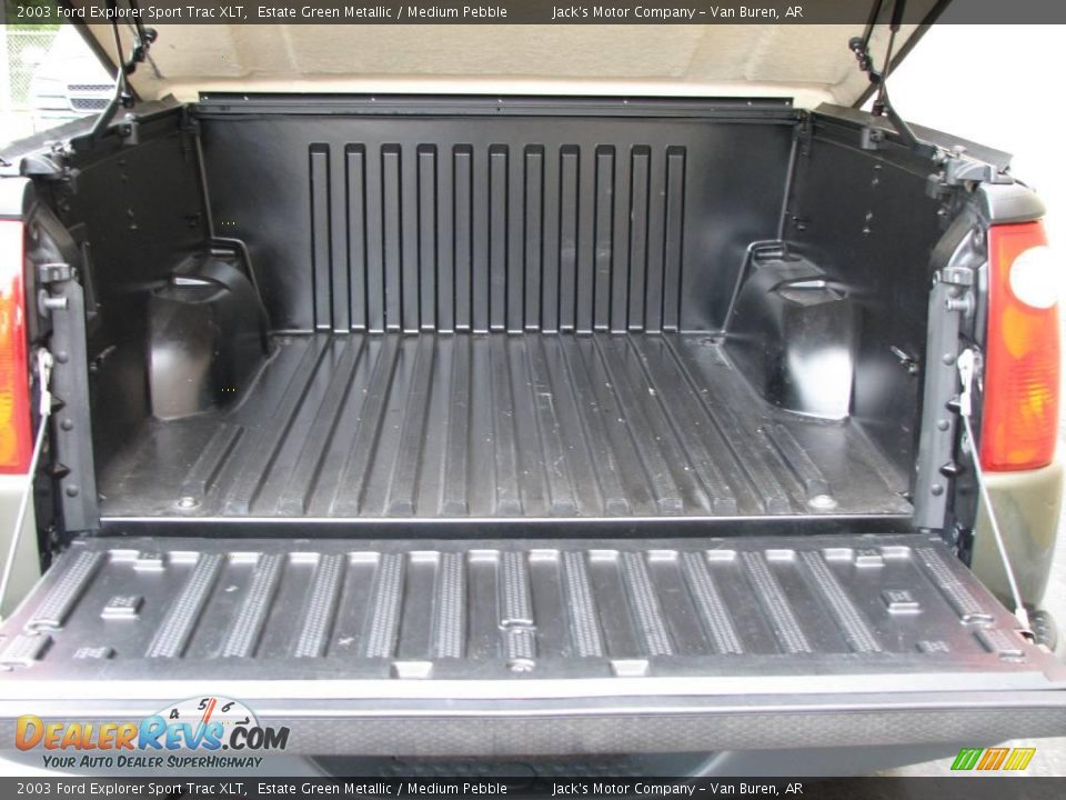 2003 Ford Explorer Sport Trac XLT Estate Green Metallic / Medium Pebble Photo #7