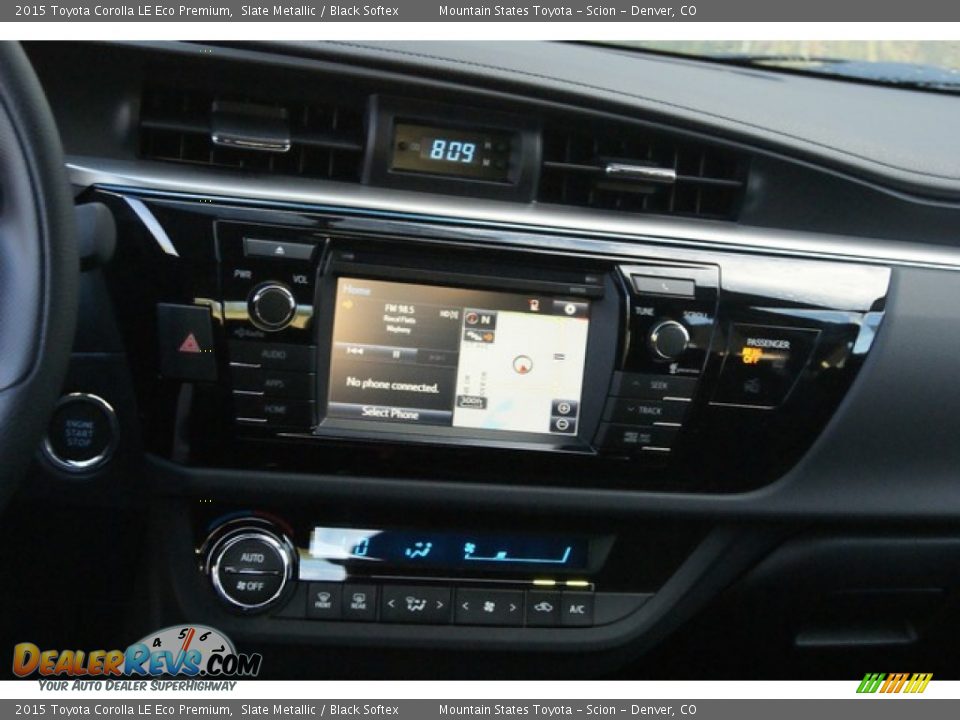 2015 Toyota Corolla LE Eco Premium Slate Metallic / Black Softex Photo #6