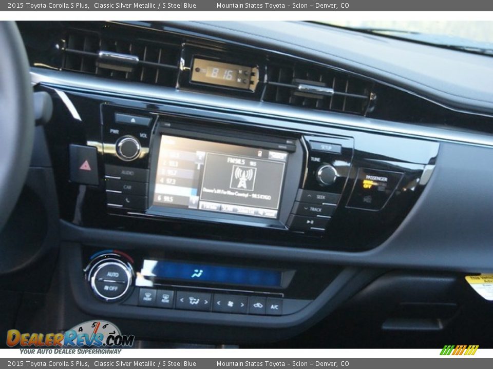 Controls of 2015 Toyota Corolla S Plus Photo #6