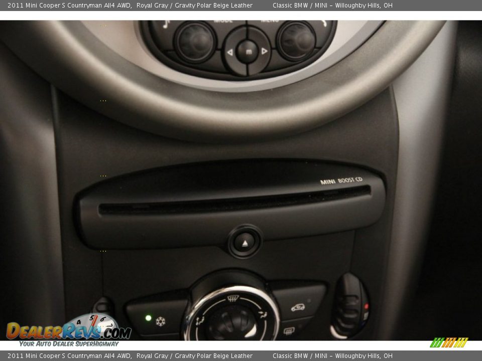 2011 Mini Cooper S Countryman All4 AWD Royal Gray / Gravity Polar Beige Leather Photo #11