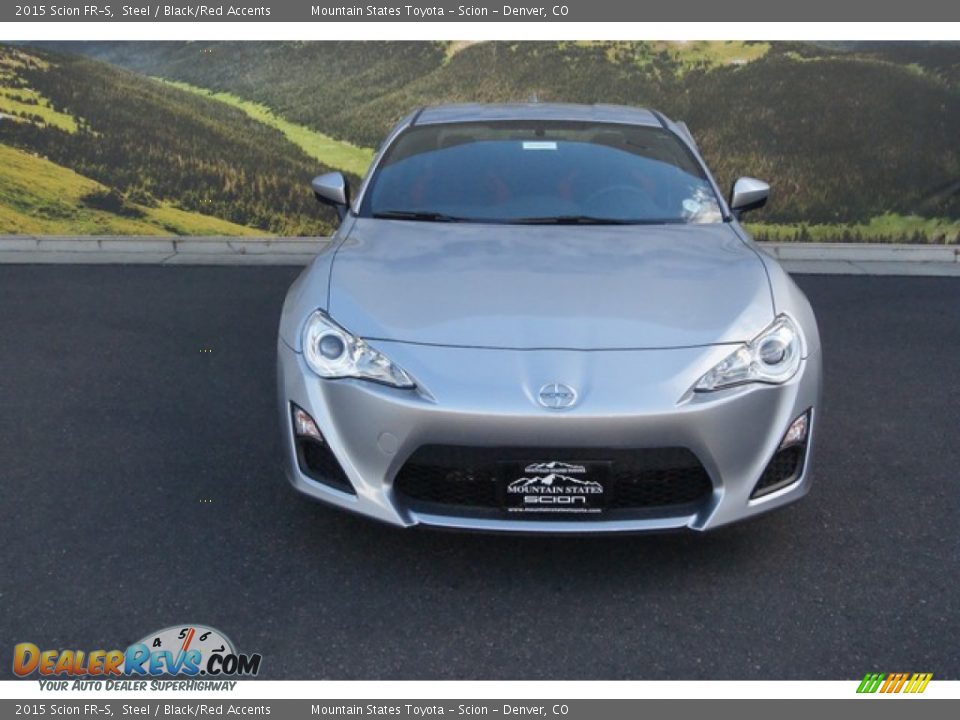 2015 Scion FR-S Steel / Black/Red Accents Photo #2