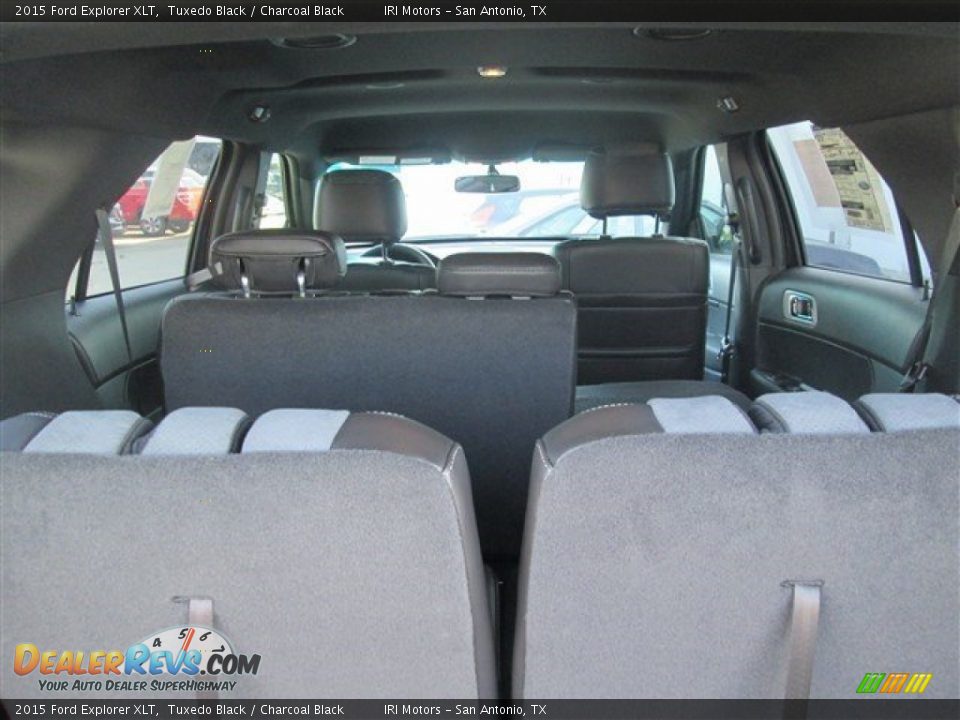 2015 Ford Explorer XLT Tuxedo Black / Charcoal Black Photo #7