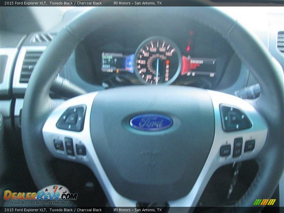 2015 Ford Explorer XLT Tuxedo Black / Charcoal Black Photo #15