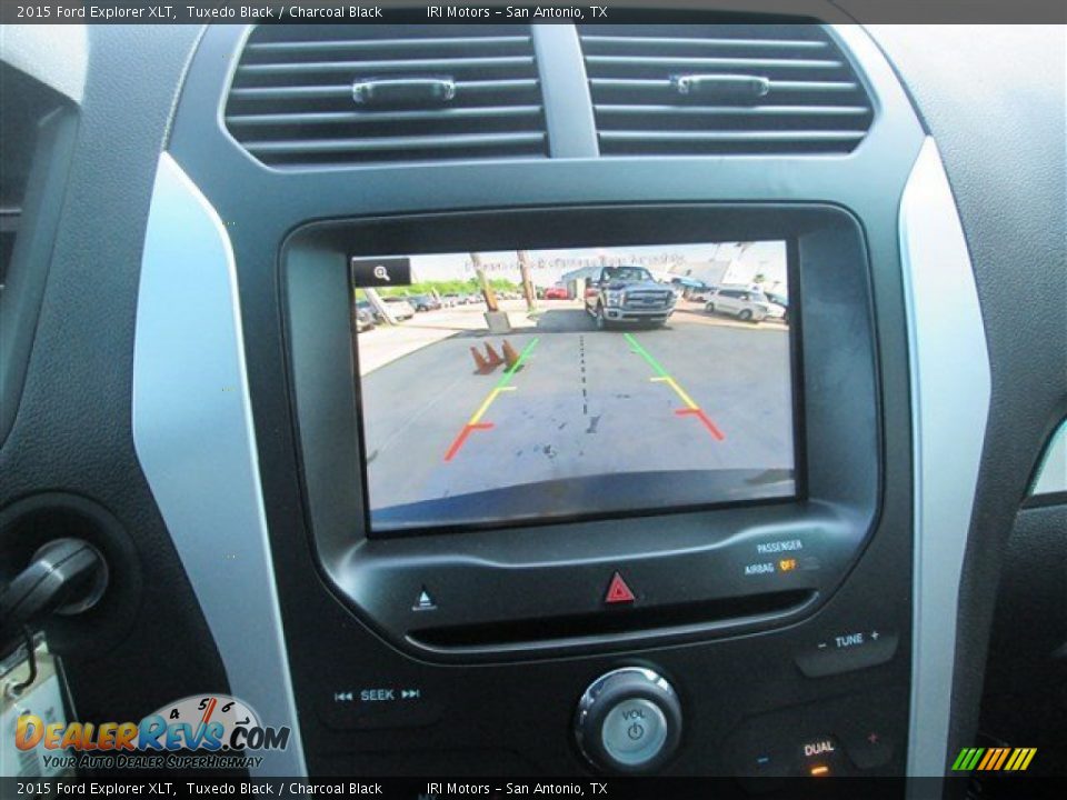 2015 Ford Explorer XLT Tuxedo Black / Charcoal Black Photo #36