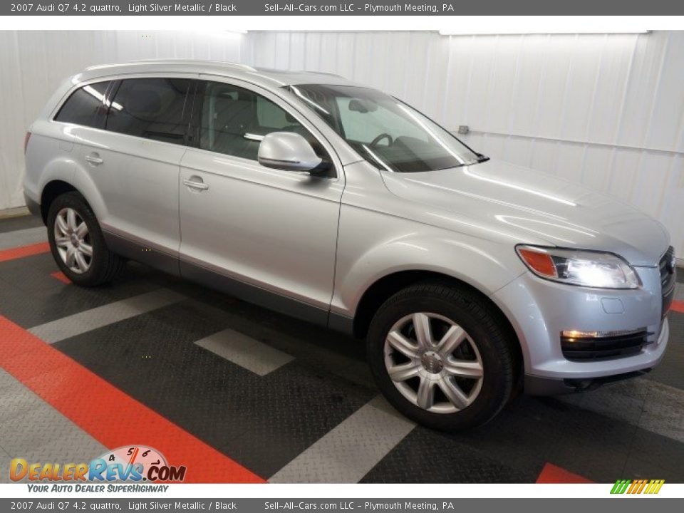 2007 Audi Q7 4.2 quattro Light Silver Metallic / Black Photo #5