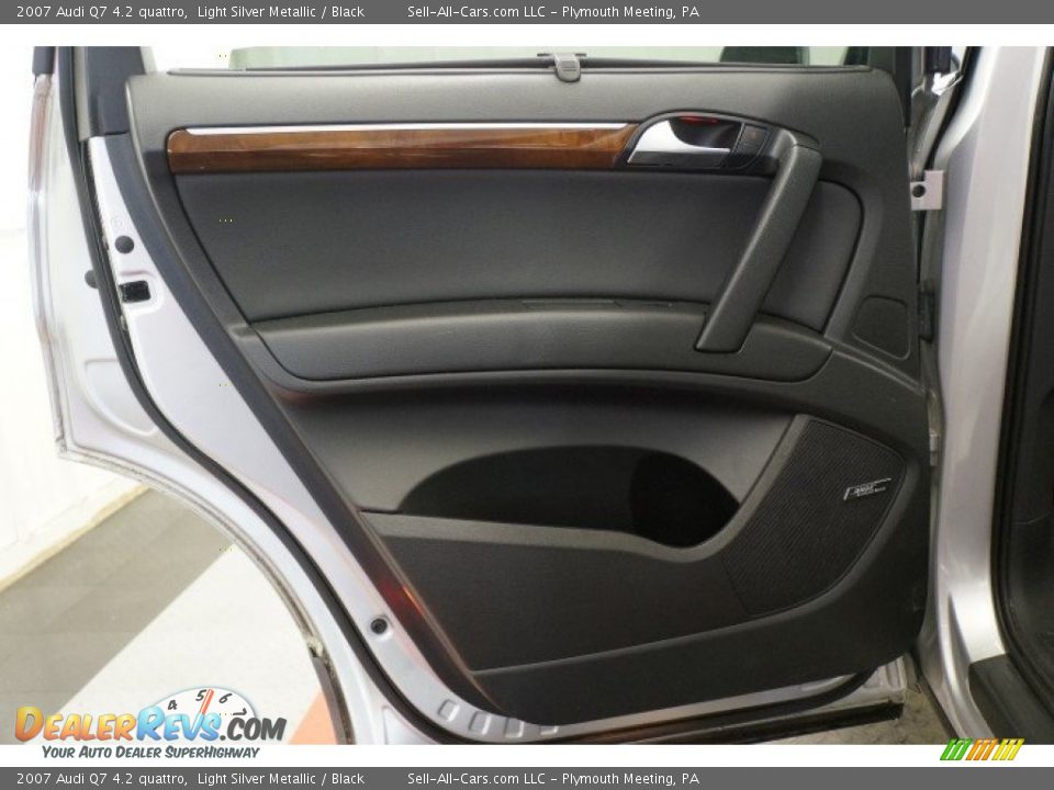 2007 Audi Q7 4.2 quattro Light Silver Metallic / Black Photo #14