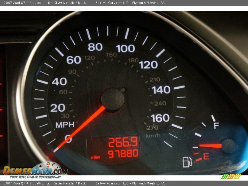 2007 Audi Q7 4.2 quattro Light Silver Metallic / Black Photo #32