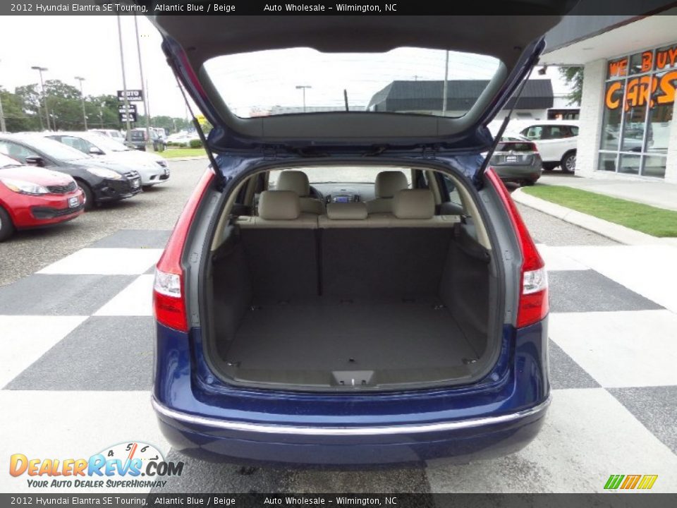2012 Hyundai Elantra SE Touring Atlantic Blue / Beige Photo #5