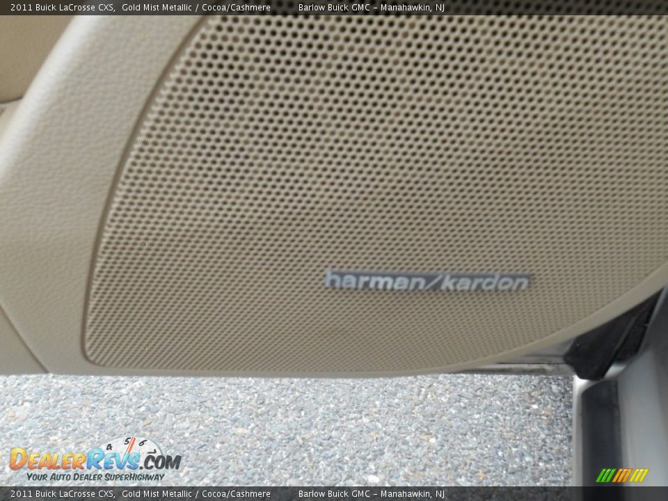 2011 Buick LaCrosse CXS Gold Mist Metallic / Cocoa/Cashmere Photo #20