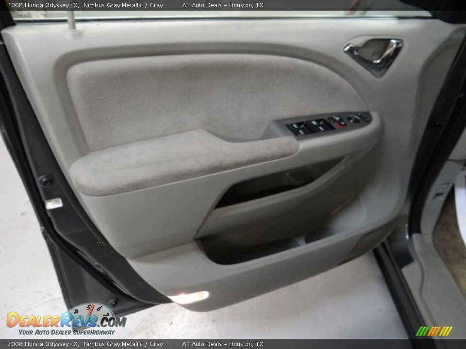2008 Honda Odyssey EX Nimbus Gray Metallic / Gray Photo #14