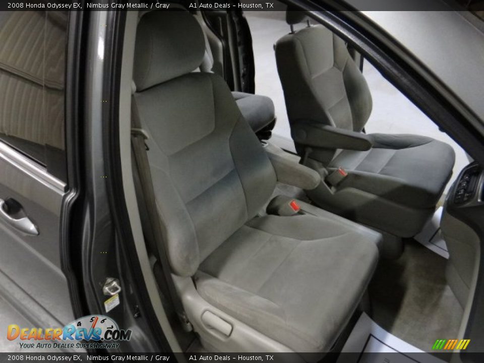 2008 Honda Odyssey EX Nimbus Gray Metallic / Gray Photo #18