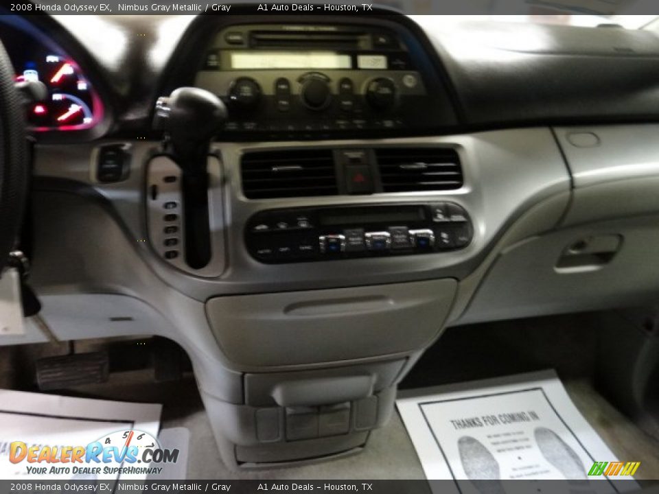 2008 Honda Odyssey EX Nimbus Gray Metallic / Gray Photo #23