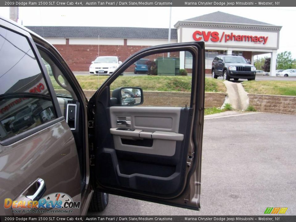 2009 Dodge Ram 1500 SLT Crew Cab 4x4 Austin Tan Pearl / Dark Slate/Medium Graystone Photo #23