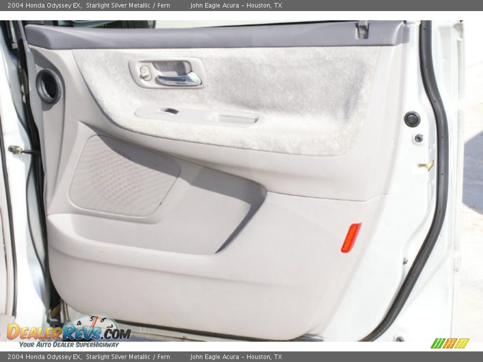 2004 Honda Odyssey EX Starlight Silver Metallic / Fern Photo #19
