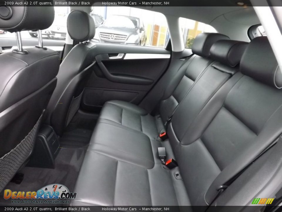 2009 Audi A3 2.0T quattro Brilliant Black / Black Photo #7