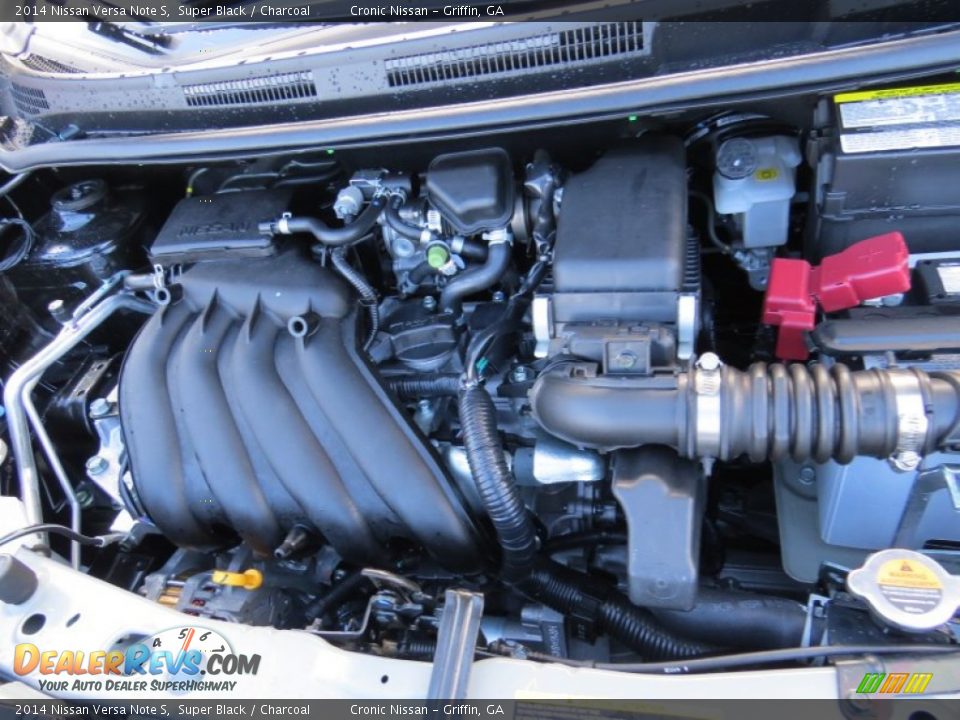 2014 Nissan Versa Note S Super Black / Charcoal Photo #13