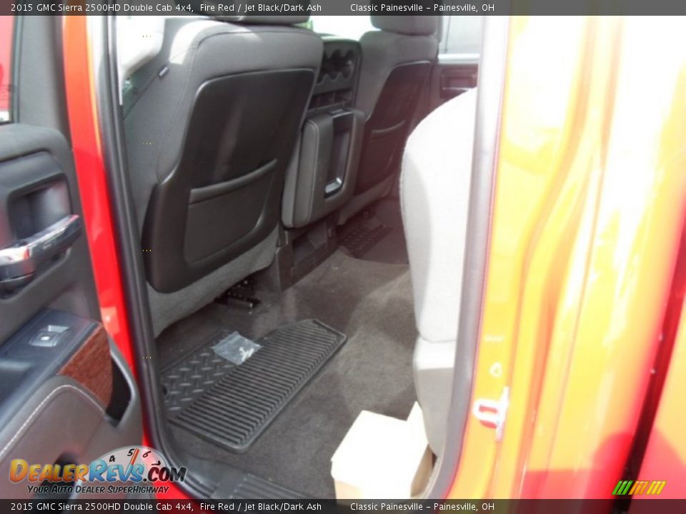 2015 GMC Sierra 2500HD Double Cab 4x4 Fire Red / Jet Black/Dark Ash Photo #5
