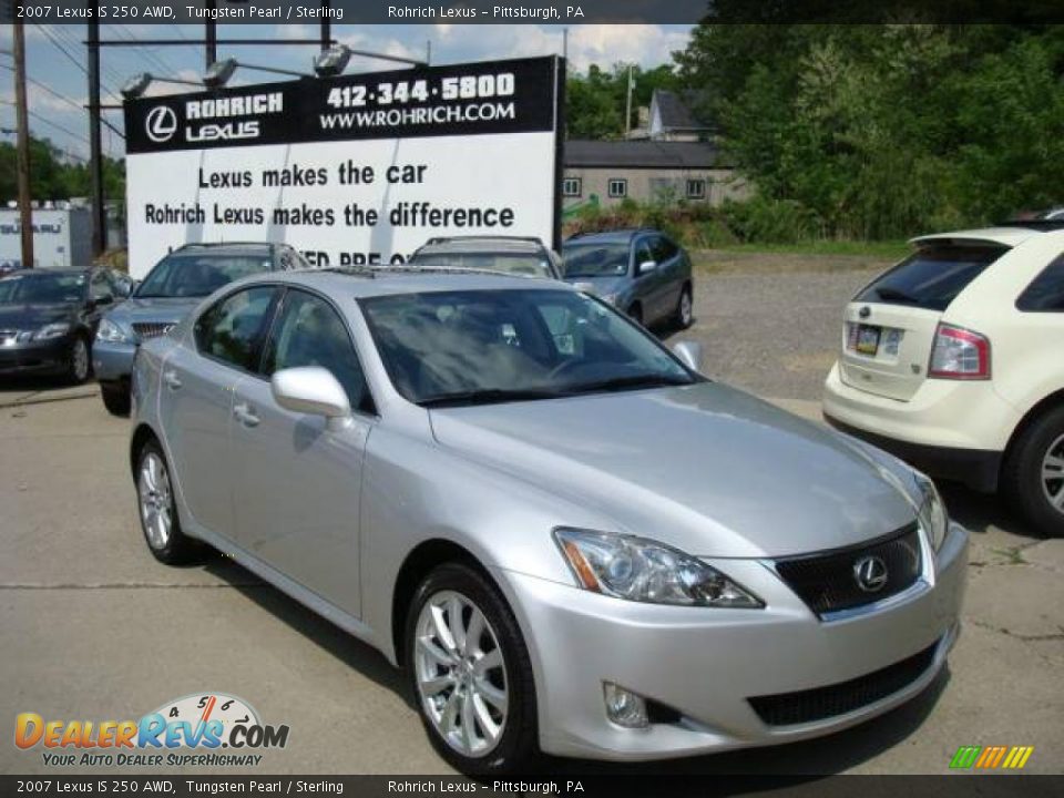 2007 Lexus IS 250 AWD Tungsten Pearl / Sterling Photo #1
