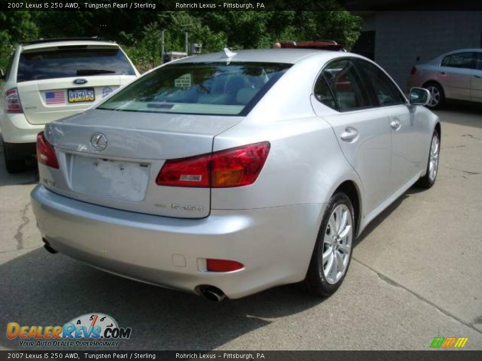 2007 Lexus IS 250 AWD Tungsten Pearl / Sterling Photo #2