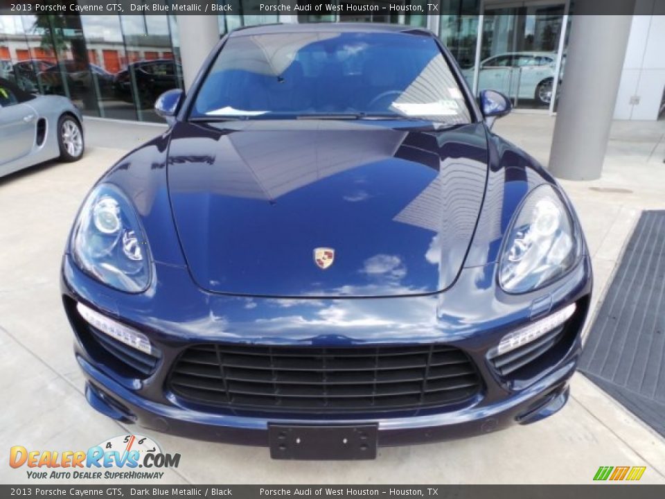 2013 Porsche Cayenne GTS Dark Blue Metallic / Black Photo #2