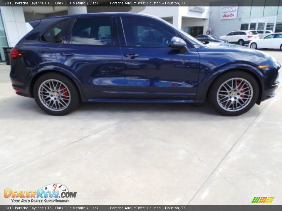 2013 Porsche Cayenne GTS Dark Blue Metallic / Black Photo #8