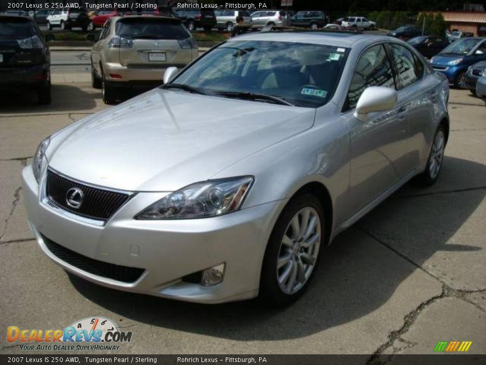 2007 Lexus IS 250 AWD Tungsten Pearl / Sterling Photo #5