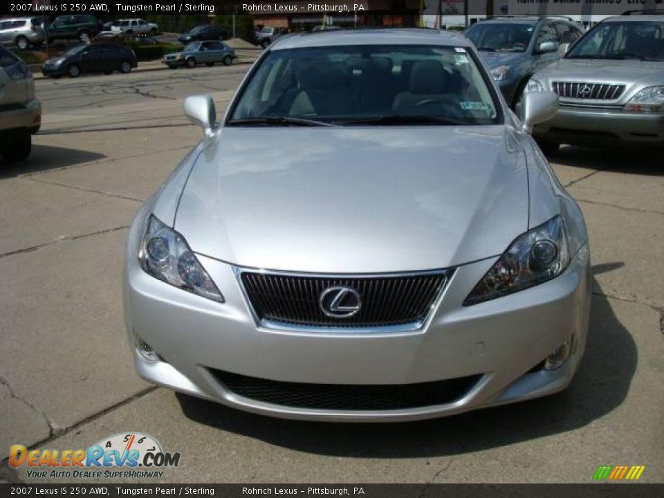 2007 Lexus IS 250 AWD Tungsten Pearl / Sterling Photo #6