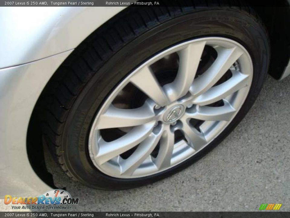 2007 Lexus IS 250 AWD Tungsten Pearl / Sterling Photo #7