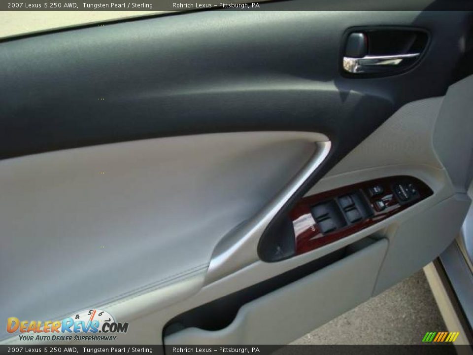 2007 Lexus IS 250 AWD Tungsten Pearl / Sterling Photo #11