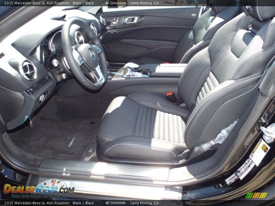 Front Seat of 2015 Mercedes-Benz SL 400 Roadster Photo #5