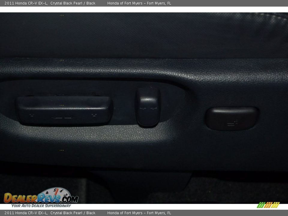 2011 Honda CR-V EX-L Crystal Black Pearl / Black Photo #15