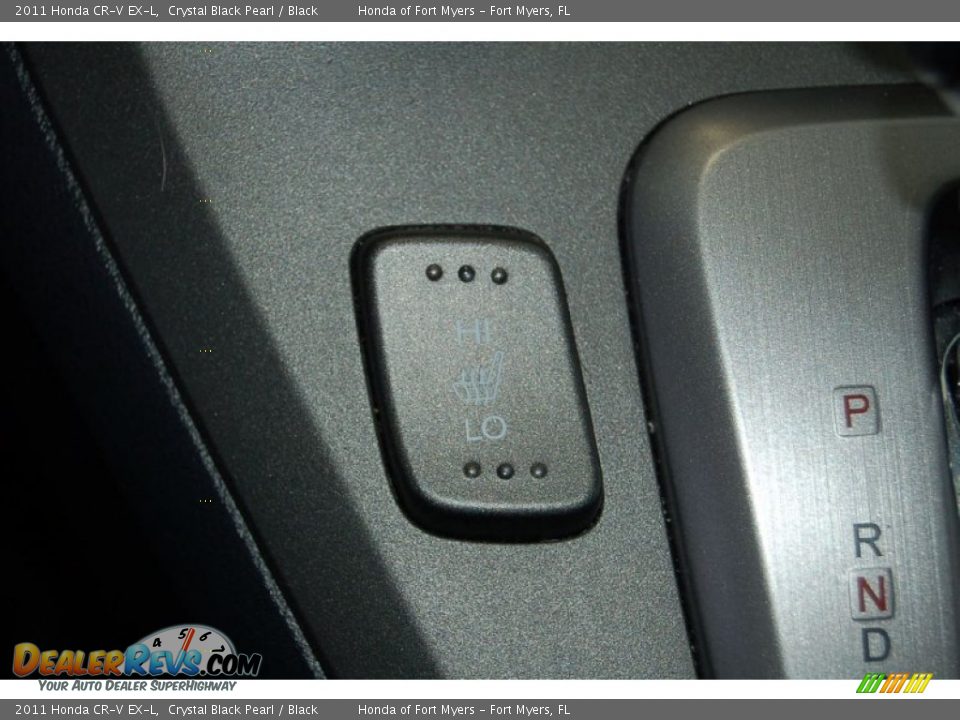 2011 Honda CR-V EX-L Crystal Black Pearl / Black Photo #19