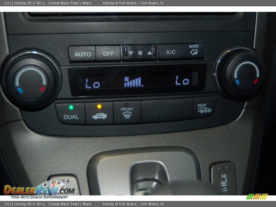 2011 Honda CR-V EX-L Crystal Black Pearl / Black Photo #20