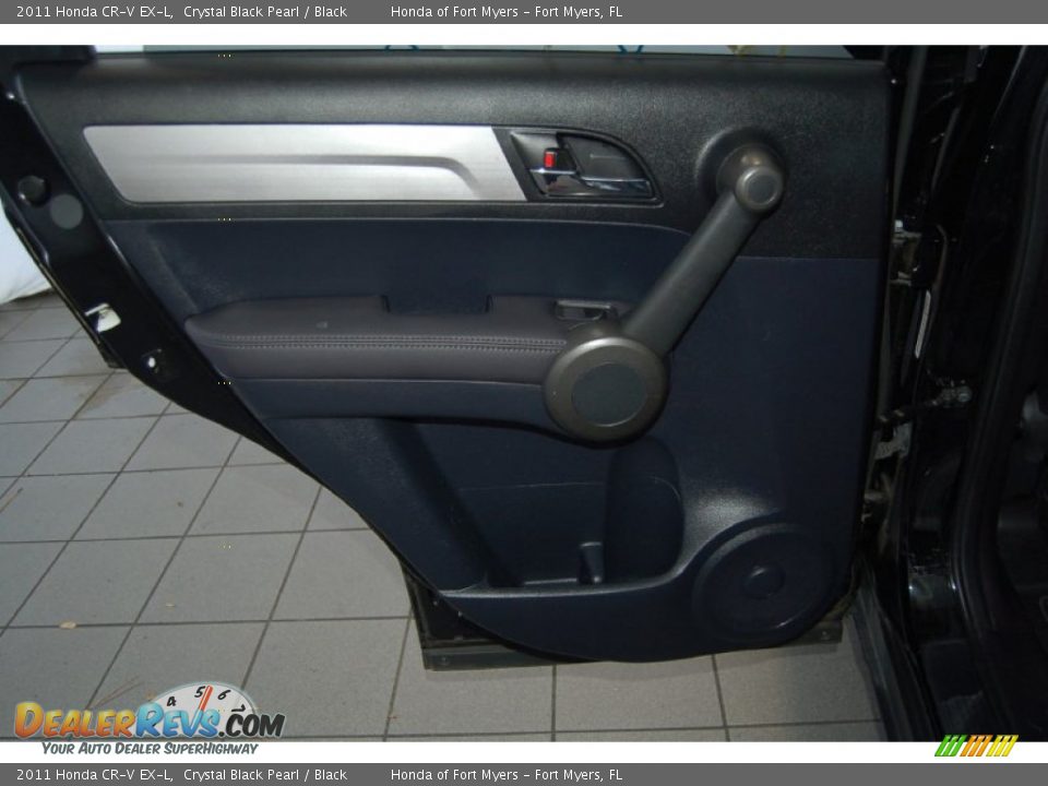 2011 Honda CR-V EX-L Crystal Black Pearl / Black Photo #27