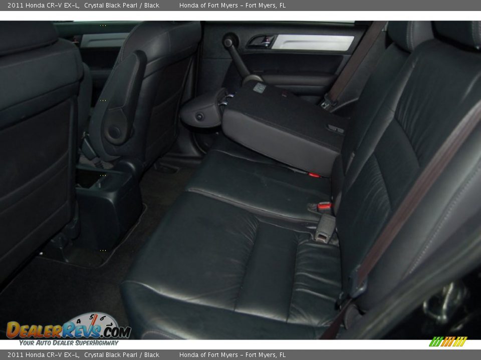 2011 Honda CR-V EX-L Crystal Black Pearl / Black Photo #29