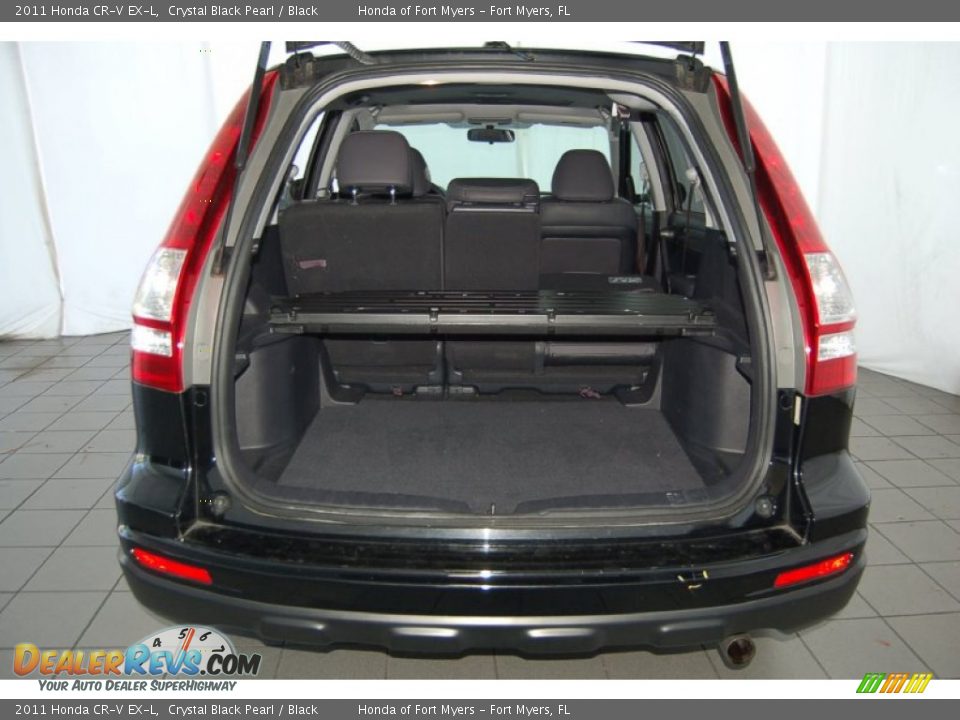 2011 Honda CR-V EX-L Crystal Black Pearl / Black Photo #32