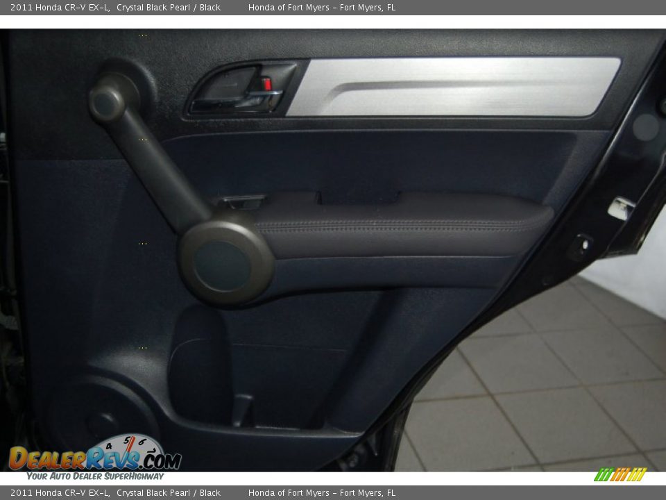 2011 Honda CR-V EX-L Crystal Black Pearl / Black Photo #33