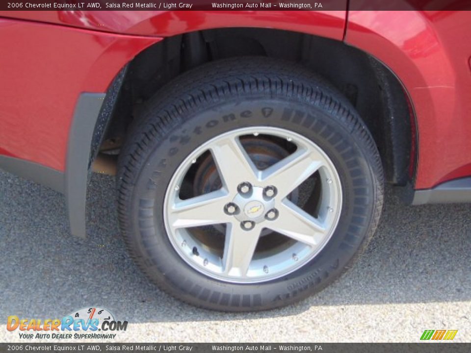 2006 Chevrolet Equinox LT AWD Salsa Red Metallic / Light Gray Photo #3