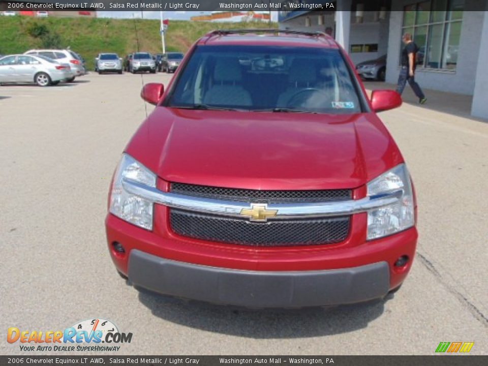2006 Chevrolet Equinox LT AWD Salsa Red Metallic / Light Gray Photo #4