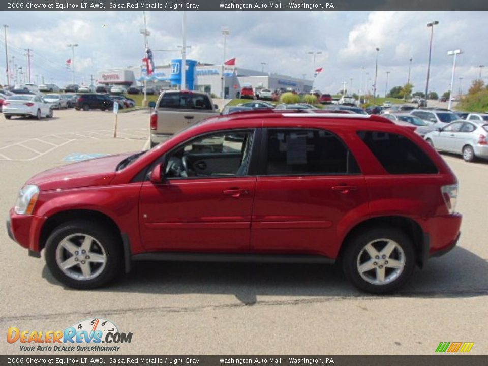 2006 Chevrolet Equinox LT AWD Salsa Red Metallic / Light Gray Photo #6