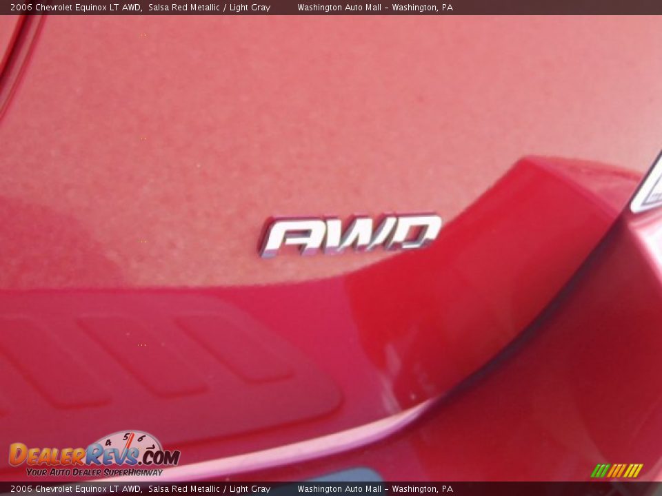 2006 Chevrolet Equinox LT AWD Salsa Red Metallic / Light Gray Photo #8