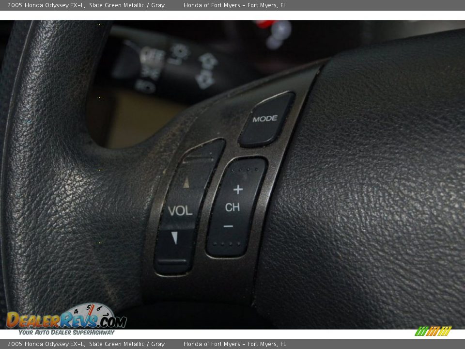 2005 Honda Odyssey EX-L Slate Green Metallic / Gray Photo #24
