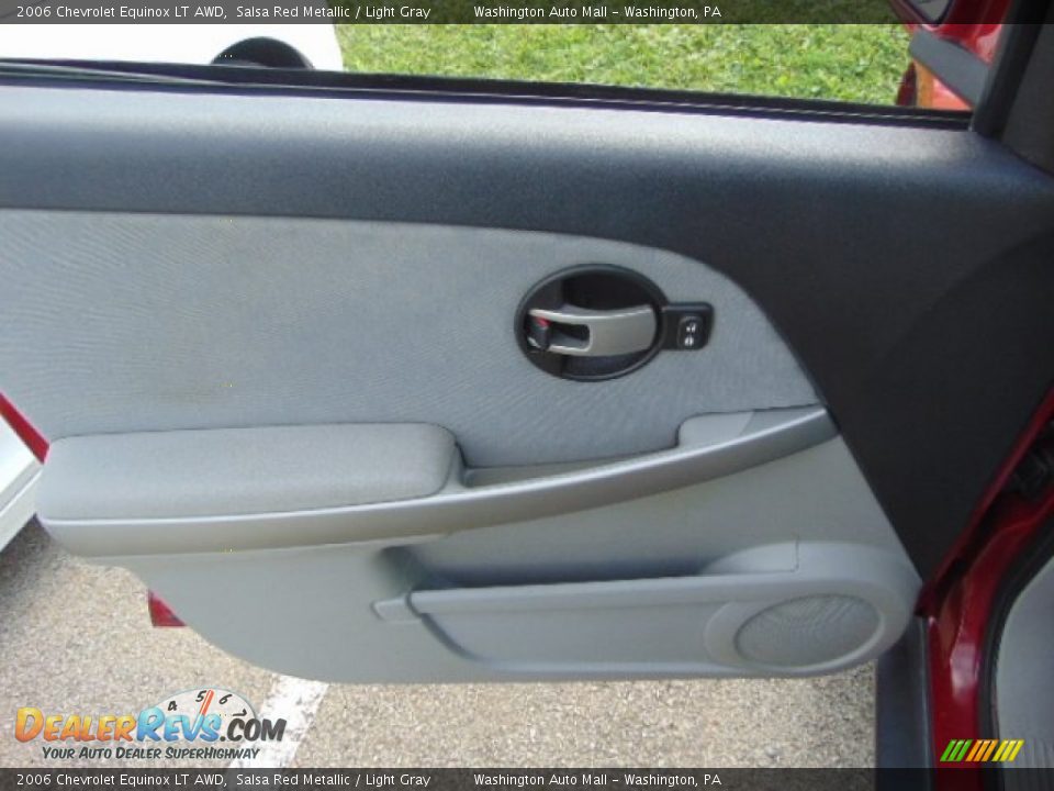 2006 Chevrolet Equinox LT AWD Salsa Red Metallic / Light Gray Photo #13