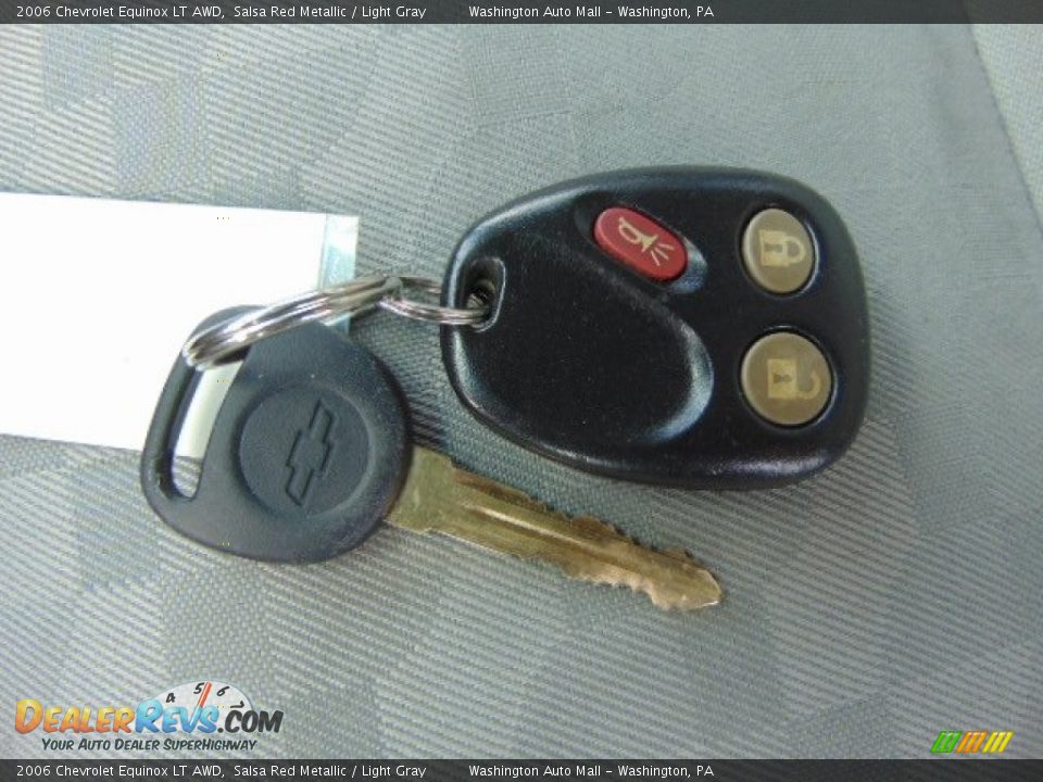 2006 Chevrolet Equinox LT AWD Salsa Red Metallic / Light Gray Photo #18