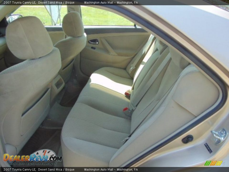 2007 Toyota Camry LE Desert Sand Mica / Bisque Photo #16