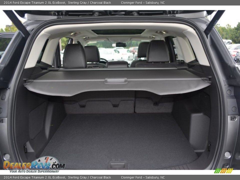 2014 Ford Escape Titanium 2.0L EcoBoost Sterling Gray / Charcoal Black Photo #9