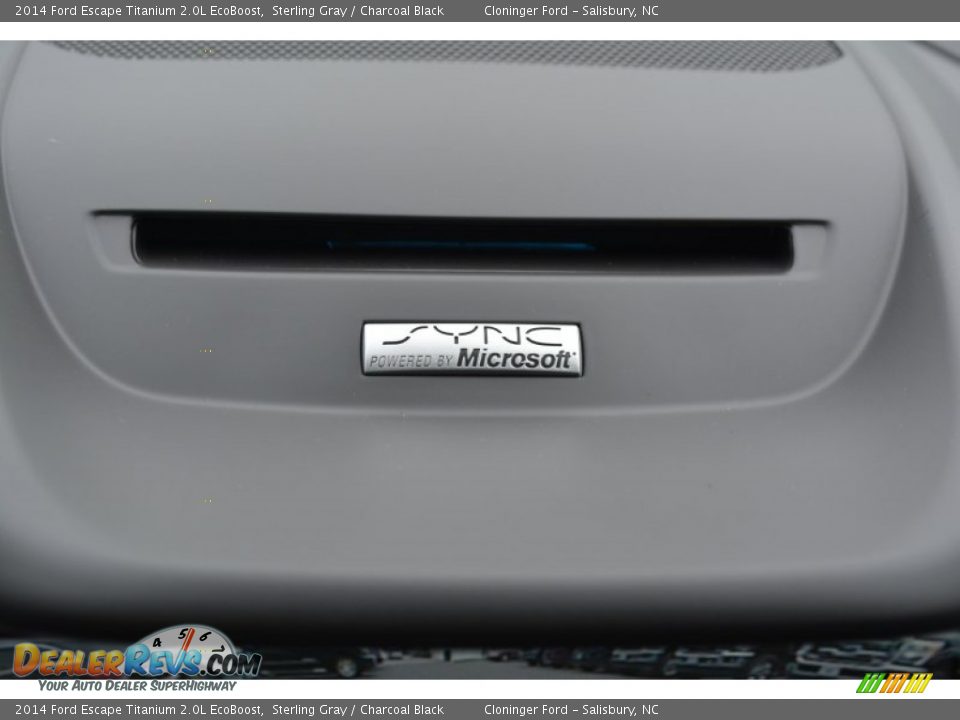 2014 Ford Escape Titanium 2.0L EcoBoost Sterling Gray / Charcoal Black Photo #20