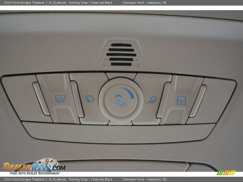 2014 Ford Escape Titanium 2.0L EcoBoost Sterling Gray / Charcoal Black Photo #24