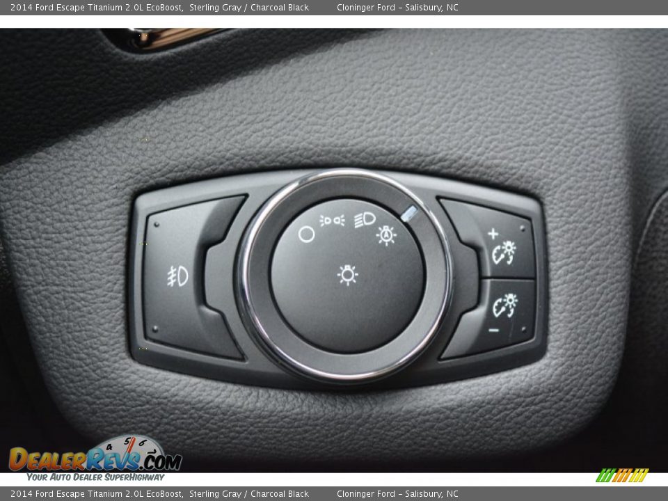 2014 Ford Escape Titanium 2.0L EcoBoost Sterling Gray / Charcoal Black Photo #29